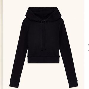 TNA Ryslan Thermal cropped hoodie